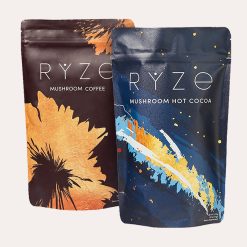 RYZE Day + Night Bundle (Mushroom Coffee + Mushroom Cocoa)